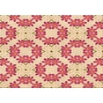 thumbnail image 1 of Ahgly Company Tapis d'Intérieur Rectangulaire Rouge Lavable en Machine, 3 Pieds x 5 Pieds, 1 of 7