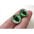 thumbnail image 4 of Green Cat Glass Eyes, 4 of 9