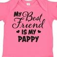 thumbnail image 4 of Inktastic My Best Friend is My Pappy with Hearts Boys or Girls Baby Bodysuit, 4 of 5