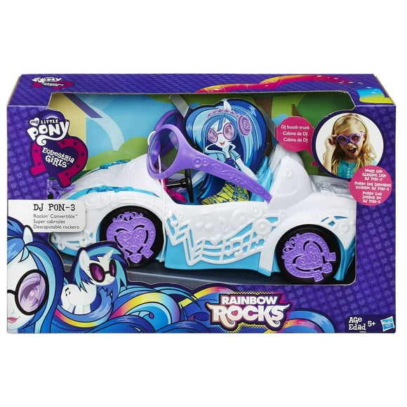 My Little Pony Equestria Girls Rainbow Rocks - DJ Pon-3 Super cabriolet