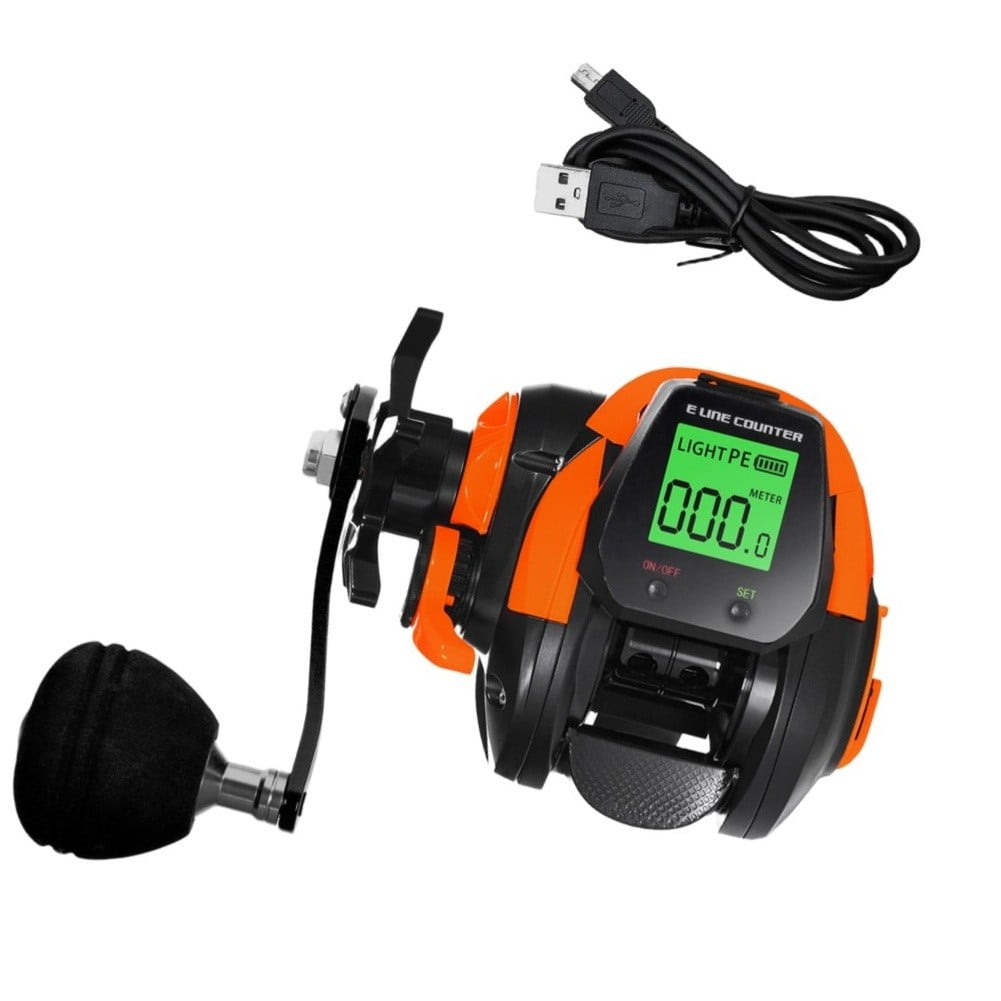 Digital Casting Reel TX800 for Deep Sea Boat for Bridge 7.2:1 7+1BB 10kg Magnet