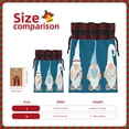 thumbnail image 3 of Wukai Nurse Doctor Gnomes Print Christmas Burlap Bags,Drawstring Christmas Burlap Goody Gift Candy Bags Xmas Burlap Treat Bags for Candy Wrapper Xmas Party Favors-Black, 3 of 8