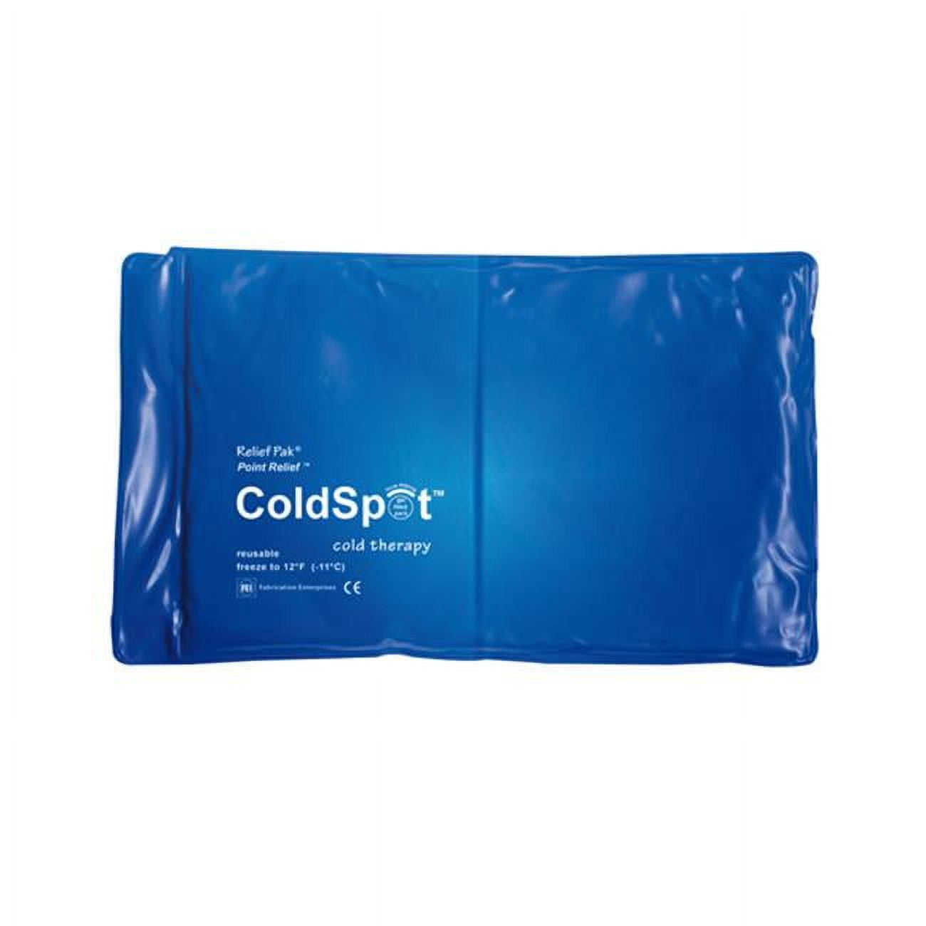Relief Pak\xc2\xae ColdSpot\xe2\x84\xa2 Blue Vinyl Pack - half size - 7" x 11"