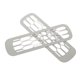 thumbnail image 5 of Cubierta De Ventilación De Luz Antiniebla, Moldura Exterior Rejilla De Luz Antiniebla Delantera Adhesiva Cromada A Prueba De Herrumbre Para Decoración De Automóviles OTVIAP Fog Light Vent Cover, 5 of 8