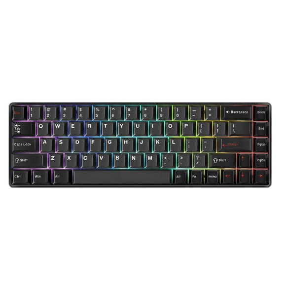 Teclado mecánico DrunkDeer G65 Rapid Trigger RGB 68 teclas