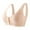 Pink, variant on Cqxid525 Clearance Sports Bra for Women Womens Daily Solid Sexy Comfortable Open Front Bra Straps Breast Cup Fixed Cup Underwear