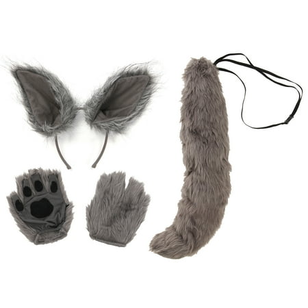 Full Wolf Costume Bundle for Adults & Kids
