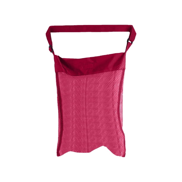 Bolsa de malla de juguete de playa mediana Bolsa de recolección de conchas para niños Juguete de arena de playa mediana Wmkox8yii shdjk5157