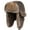 Large-X-Large, variant on Cold Weather Winter Gear Russian Ushanka Cossack Trooper Hat Trapper Hunter Headwear Pilot Aviator Cap (R, Brown, L)