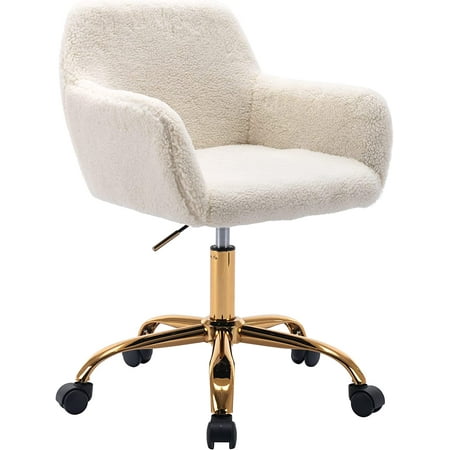 faux fur office desk chair product