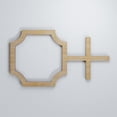 thumbnail image 5 of Ekena Millwork 12 7/8"W x 7 3/8"H x 3/8"T Extra Small Bradley Decorative Fretwork Wood Wall Panels, Birch, 5 of 7