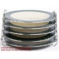 thumbnail image 2 of 5 Dehydrating Sheets Compatible With Ninja Foodi Dehydrator - 8" Circle Non Stick Drying Herbs Chips Fruit Leather Jerky Food Liner Mats Pressure Cooker, 2 of 6