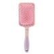 thumbnail image 1 of Cuadrado Antiestático para Mujer, para Cabelludo, para Desenredar, Cepillo para El Cabello, - Rosado Macarena Cepillo para el cabello con paleta acolchada, 1 of 8