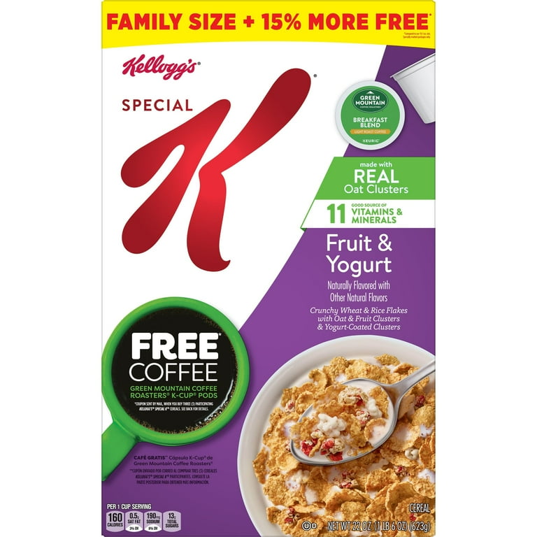 Kellogg's Special K Fruit & Yogurt Cold Breakfast Cereal