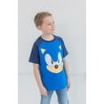 thumbnail image 3 of SEGA Sonic The Hedgehog Tails Knuckles Little Boys 3 Pack T-Shirts Toddler to Big Kid, 3 of 5