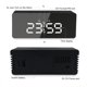 thumbnail image 4 of Billuyoard Despertador LED Digital Electrónico Cabecera Escritorio Termómetro Wake Up Snooze Hogar Botón Control Calendario Blanco Electrodomésticos Negro Billuyoard HA064703-02, 4 of 6