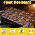 thumbnail image 3 of 24 Cup Non-Stick Mini Muffin Pan, Carbon Steel Cupcake Baking Tray, Cupcake Pan for Mini Muffins, Cupcakes, Cookies, 3 of 5