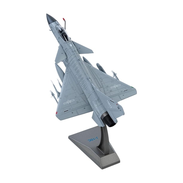 Réplica de avión de combate a escala 1/72, avión de fundición a presión, regalo simulado para hombres, Fuerza Aérea J 10C