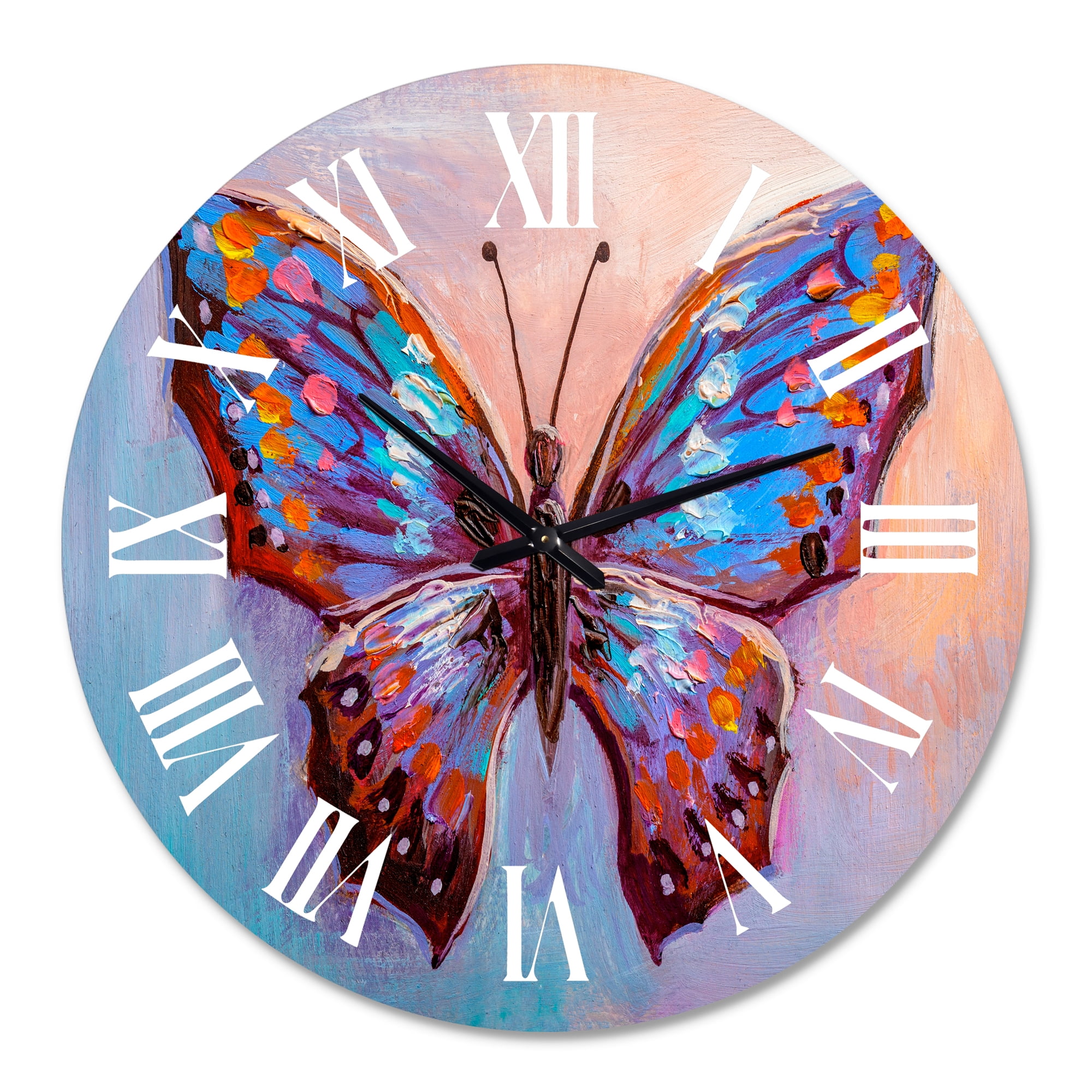 Designart 1 in Modern,Contemporary Wall Clock