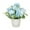L, variant on 1*Fake Flower Pot Clearance! 9.45" Potted Artificial Rose/ Peony/ Chrysanthemum Flowers Bonsai Flowers In Plastic Pot Flower Arrangements for House Restaurant Table Centerpieces Windowsill D