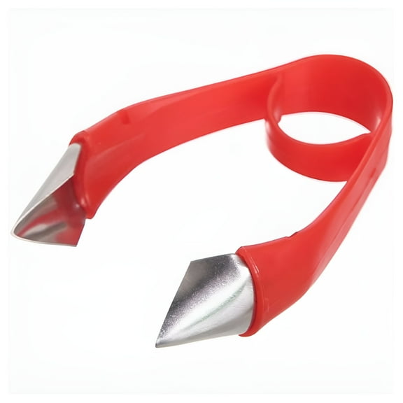 ACDANC Strawberry Corer Stem Tool Strawberry Core Remover Strawberry Stem Remover Top Stem Strawberry Huller Stem Remover Stainless Steel Strawberry Huller