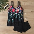 thumbnail image 6 of Fewfanhot Tankini Tops for Women Tankini Swimsuits Tummy Control Flowy Swimwear Two Piece Bathing Suits Swim Tank Top with Boyshorts, 6 of 6