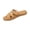 Brown, variant on H-Shape Cutout Slides, Womens Fashion Orthotic Slides Ladies Athletic Yoga Mat Memory Foam Walking Sandals Thick Cushion Recovery Summer Beach Slippers Plantar Fasciitis Arch Support, Brown 5.5