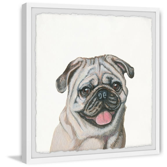 Marmont Hill "Stares at Me" Framed Painting Print