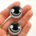 thumbnail image 2 of Purple and Teal Anime Glass Doll Eyes with Shines, 2 of 11