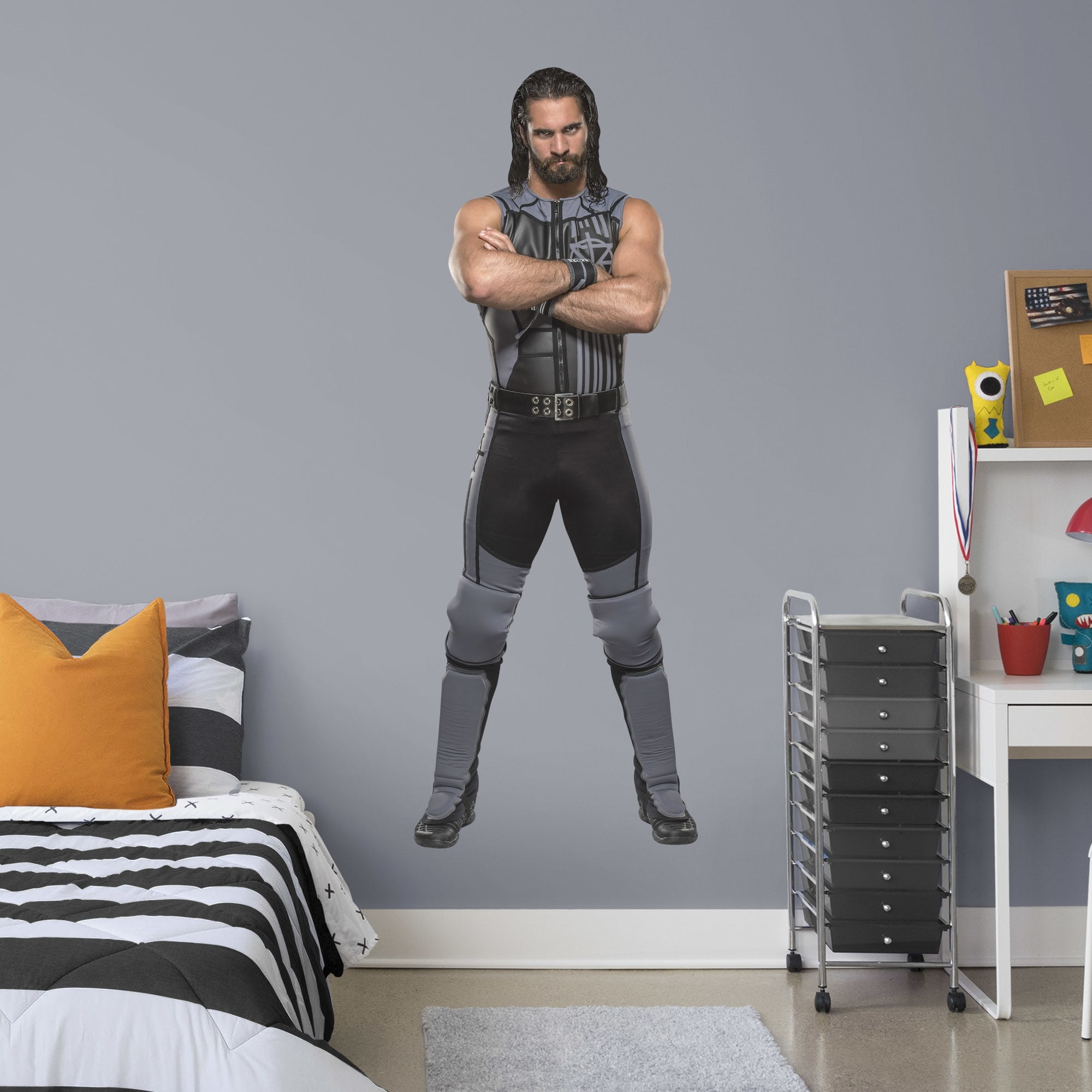 Fathead Seth Rollins LifeSize Officially Licensed WWE Removable Wall