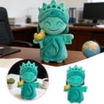 thumbnail image 2 of Liberty Statue Plush Doll Exquisite Stuffed Figure With Golden Torch For Patriotic Themed Decor & Gifting(Green-21Cm), 2 of 6