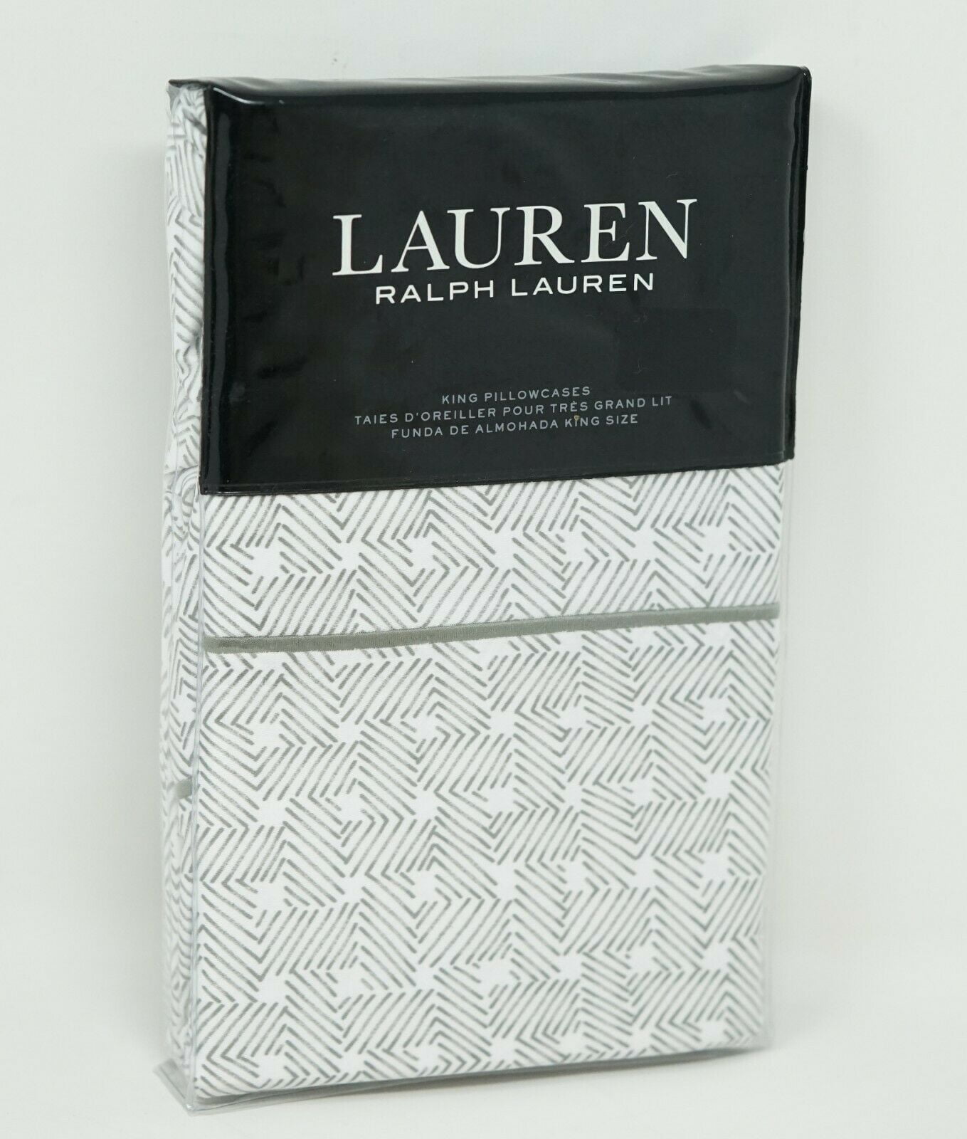 Lauren Ralph Lauren Spencer Cotton Basketweave PAIR of Pillowcases