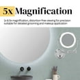 thumbnail image 2 of Neo Modern LED Lighted Wall Mirror - Hardwired, 2 of 8
