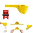 thumbnail image 2 of Dreamfarm Original Lemon Fluicer Easy-Squeeze Fold-Flat Citrus Juicer - 10 Inch, Suits Lime & Lemon, 2 of 5