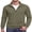06-VG-Dark Green, variant on JWD Mens Quarter Zip Pullover Mock Neck Long Sleeve Casual Sweatshirt Lightweight Knit Top Navy Blue L
