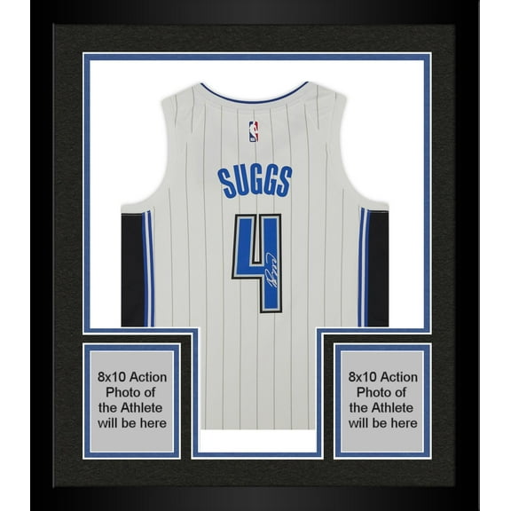 Framed Jalen Suggs Orlando Magic Autographed White Association Swingman Jersey - Fanatics Authentic Certified