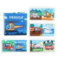 thumbnail image 2 of Libros para bebés de 0 a 6 meses Libros de tela suave para bebés, niños pequeños y bebés de 6 a 12 meses Juguetes interactivos para el desarrollo temprano para niños y niñas, 2 of 6