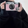 thumbnail image 4 of Emily in Paris Phone Case for iPhone 13 Pro Max,Kawaii 3D Cartoon Vintage Camera Case with Long Lanyard Silicone PC Crossbody Phone Case Shockproof Protector Women Men for iPhone 13 Pro Max, 4 of 13