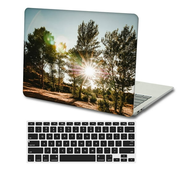 KSK KAISHEK Plastic Hard Case Cover Compatible with 2015 2014 2013 2012 Release MacBook Pro 13" Retina Display + Black Keyboard Cover Model: A1425 & A1502 Blue series A 0042