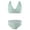 C-Blue, variant on Girl's 2 Piece Bikini Bathing Suit High Waisted Spaghetti Strap Bikini Set Kids Bikini with Chest Pad Solid Color Bathing Suit for Kids Girls