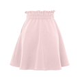 thumbnail image 6 of Wxolcjlv Women's Lace‑Up Pleated Mini Skirts High Waist A‑Line Street Going‑Out Skirts, 6 of 8