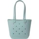 thumbnail image 1 of Large Beach Bag | Waterproof Rubber Tote with Zipper Pocket for Travel, Pool, Boat, Groceries, Sports | Getaway Bag Collection | Almond Birch, 1 of 5