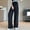 Black, variant on pstuiky Maternity Pants for Work Wide Leg Pants Women Solid Color Elastic High Waist Stretchy Lounge Pants for Pregnancy Casual Comfort Full Length Trousers with Pockets Maternity Clothes