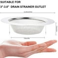 thumbnail image 2 of Product Category Strainers - 4PCS Kitchen Bathroom Clogging Sewer Debris Filter Net Filter For Or Shower Clogging Prevention Durable Mesh Strainer Easy Clean Reusable Kitchen Drain Guard 4PCS, 2 of 7