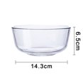 thumbnail image 2 of Large Salad Bowl, Circular Shaped In Premium Acrylic Break Resistant Clear, 146 Ounce 2 Count, 2 of 5