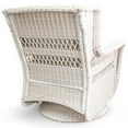 thumbnail image 3 of 2-Piece Outdoor Swivel Rocking Chairs All Weather Wicker Glider Rocker Patio Furniture with Removable Cushioned, 3 of 8