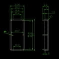 thumbnail image 5 of 3X Usb Stick Plastic Box Electronics Enclosure Usb Flash Drive Housing Plastic Junction Box, 5 of 5