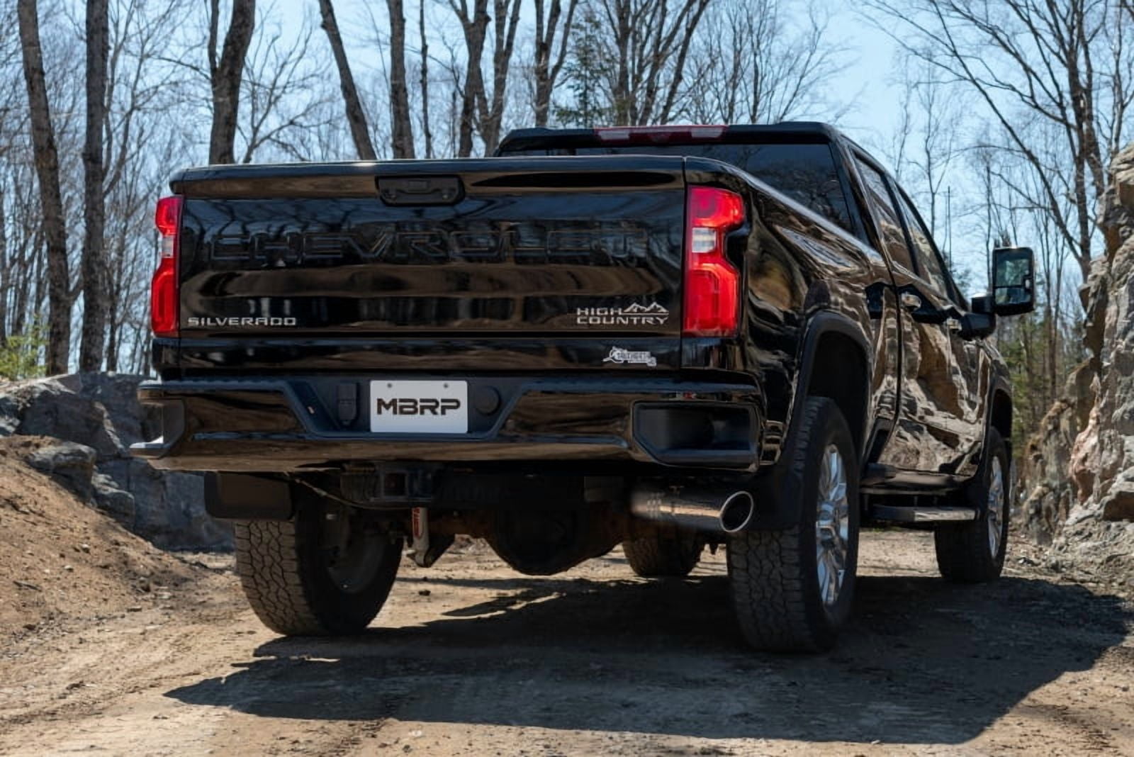 MBRP Exhaust S6059AL Installer Series Filter Back Exhaust System Fits select: 2020-2023 CHEVROLET SILVERADO, 2020-2023 GMC SIERRA