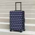 thumbnail image 5 of Yiaed Purple and Blue Squares Print Travel Luggage Cover Suitcase Protector Fits 18-32 Inch Luggage Wheel Covers Patterned Elastic Luggage Anti-scratch（No luggage）-Small, 5 of 5