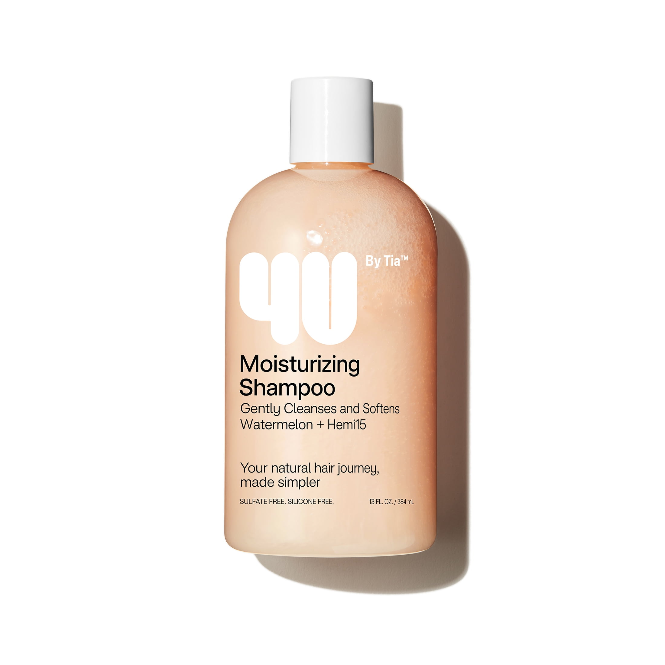 4U by Tia Moisturizing Shampoo with Watermelon and Hemi15, 13 fl oz -  